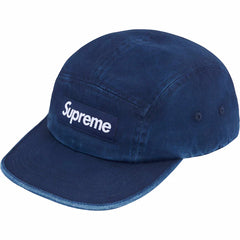 Supreme Washed Chino Twill Camp Cap (SS25) Royal (CJ)