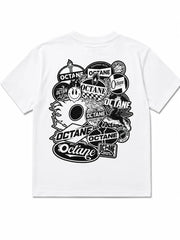 OCTANE 5 YEAR ANNIVERSARY SHIRT White/Black