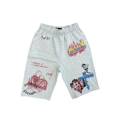 AMIS ET FLEURS - The "West Hollywood" Sweat Shorts