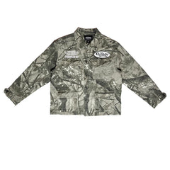 OCTANE WOODLAND CAMO JACKET GREY