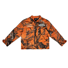 OCTANE WOODLAND CAMO JACKET ORANGE
