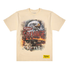 OCTANE Salvage Junk Yard Tee CREAM