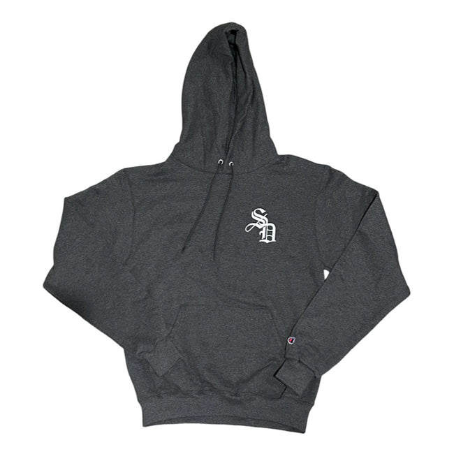 Stay Dangerous Hoodie Charcoal/White
