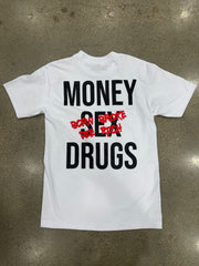 Sex, Money, Drugs White Tee