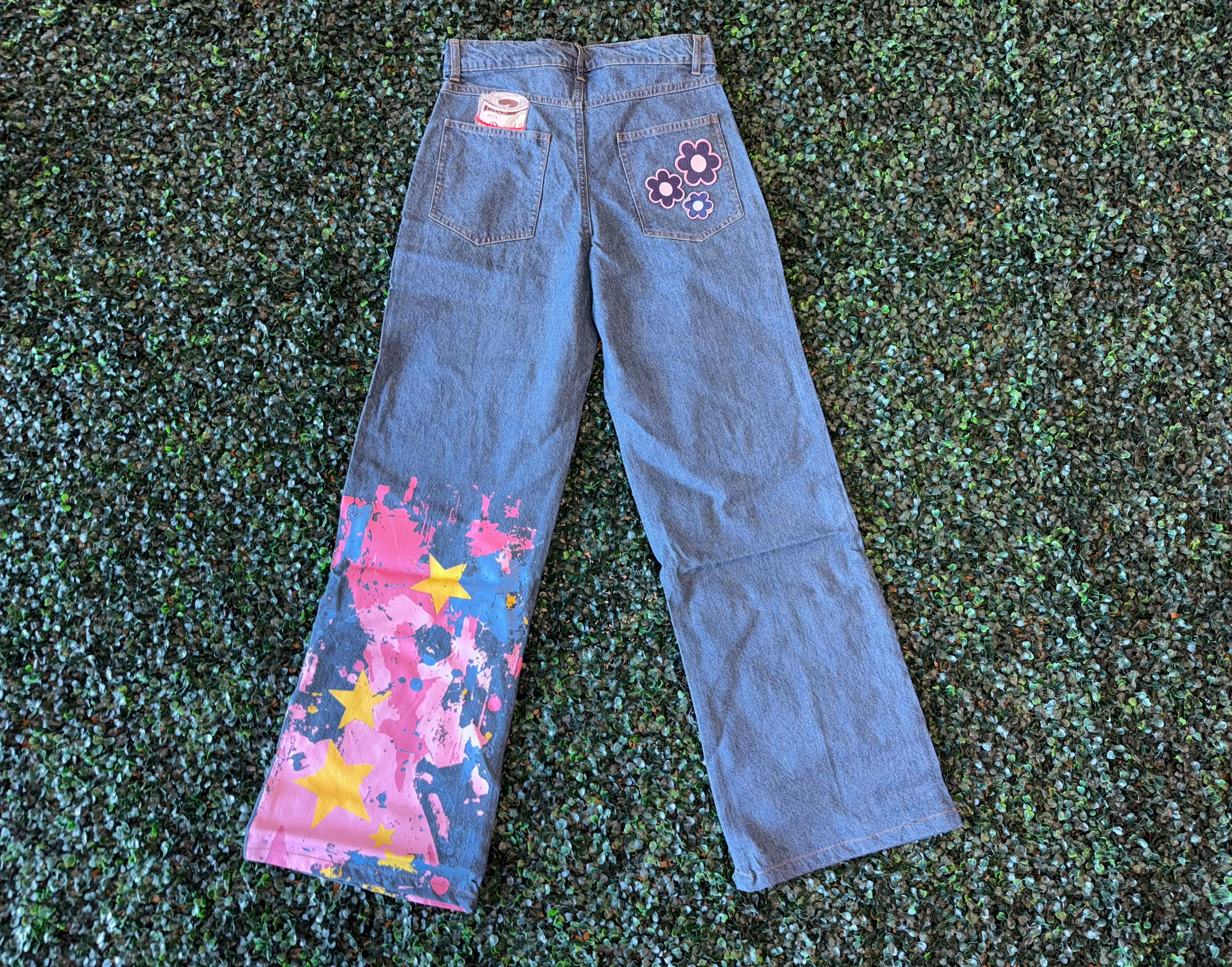 Trap Goin Off Light Denim Jeans