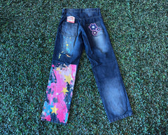 Trap Goin Off Dark Denim Jeans