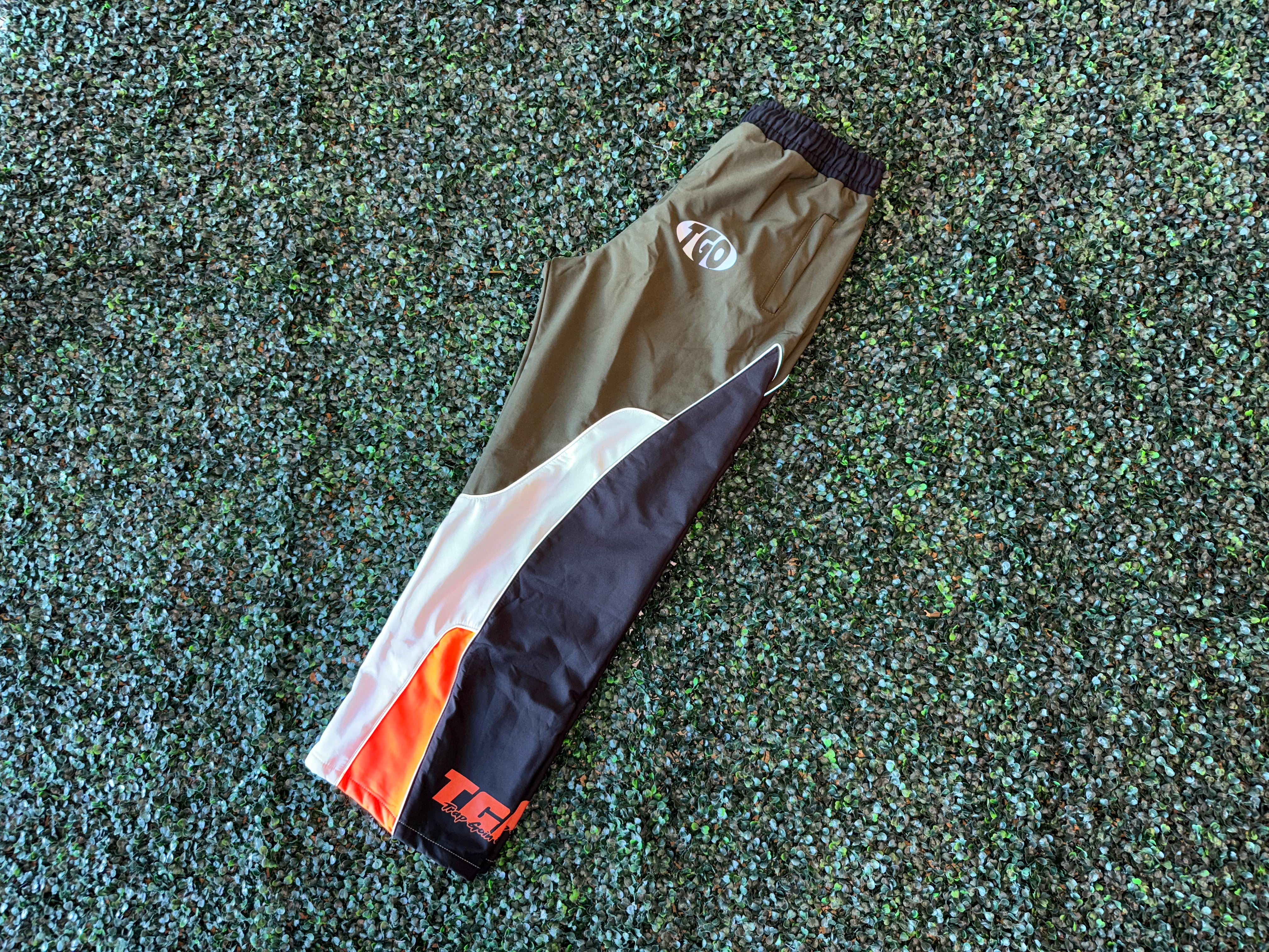 Trap Goin Off Pants Green/Orange FW25