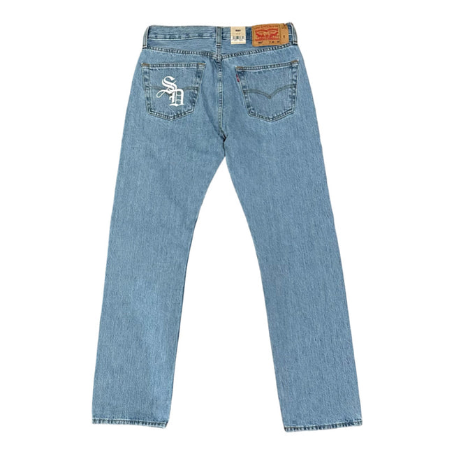 Stay Dangerous Jeans Light Denim