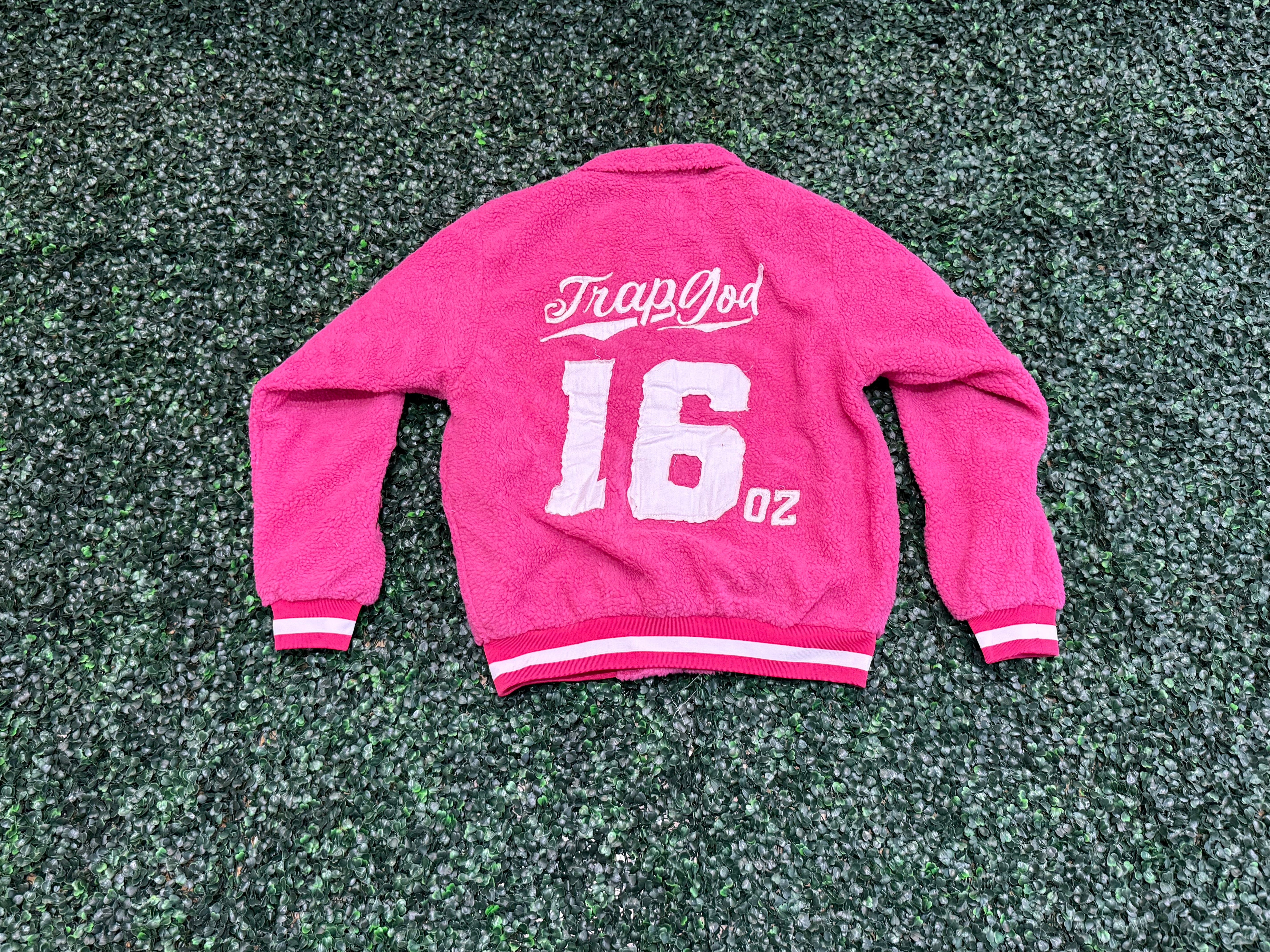 Trap Goin Off Pink Valentine's Fleece Jacket