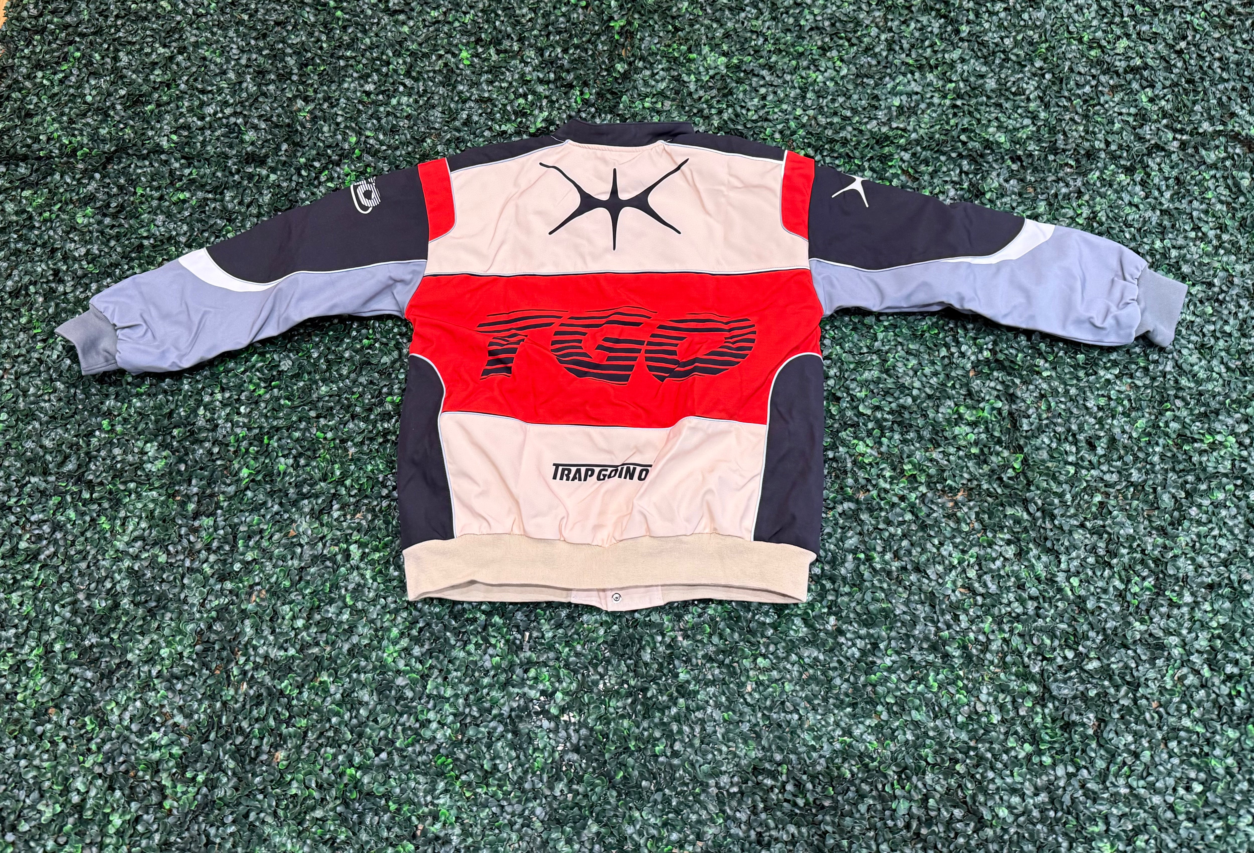 Trap Goin Off Cream/Red Jacket