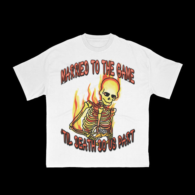 Sincere Studios Married To The Game White Tee