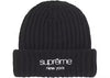 Supreme Chunky Rib Classic Logo Beanie Black (CJ)