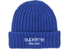 Supreme Chunky Rib Classic Logo Beanie Royal (CJ)