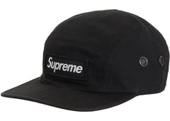 Supreme Military Camp Cap (SS24) Black (CJ)