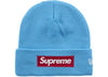 Supreme New Era Box Logo Beanie (FW25) Cyan (DM)