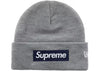 Supreme New Era Box Logo Beanie (FW25) Heather Grey (DM)