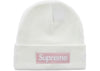 Supreme New Era Box Logo Beanie (FW25) White (DM)
