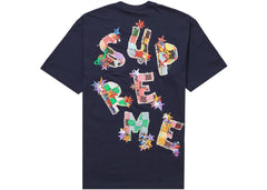 Supreme Patchwork Tee Navy (CJ)