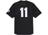Supreme S Logo Baseball Henley (SS25) Black (CJ)