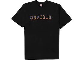 Supreme Stencil Tee Black (CJ)