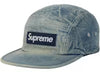 Supreme Washed Chino Twill Camp Cap (FW26) Blue Denim (CJ)