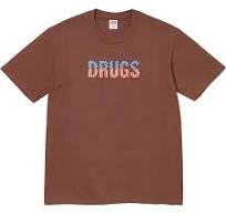 Supreme Drugs Tee Brown (DM)