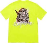 Supreme Satan Tee Fluorescent Yellow (DM)