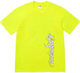 Supreme Satan Tee Fluorescent Yellow (DM)