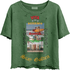 VISION IS THE ART - Stay Golden Tee