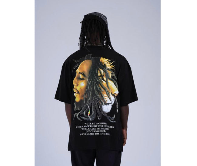 FINCH LA - MARLEY TEE - BLACK