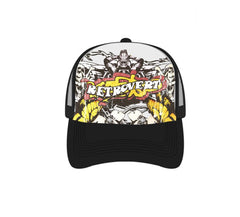 RETROVERT -  GRAFFITI TRUCKER HAT