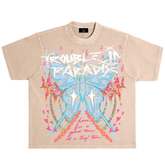 TOXICITY - TROUBLE IN PARADISE - TAN/BLUE
