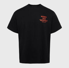 HOMME FEMME -  Respect Tee Black and Red