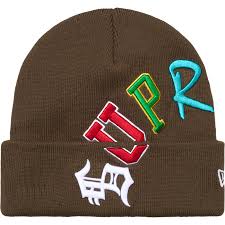 Supreme New Era Arc Beanie Brown (CJ)