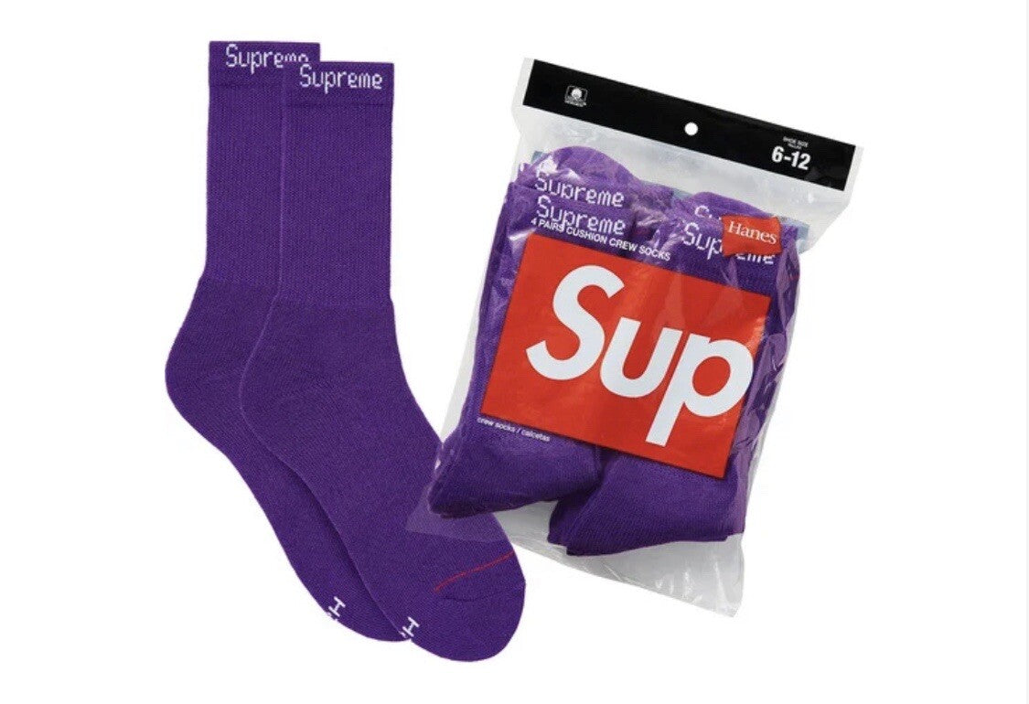 Supreme Socks (1 PAIR) (CJ)