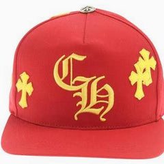 Chrome Hearts 5 Panel Baseball Cap Cherry (CJ)