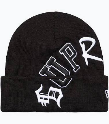 Supreme New Era Arc Beanie Black (CJ)