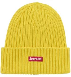 Supreme Overdyed Beanie (SS25) Yellow (CJ)