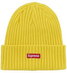 Supreme Overdyed Beanie (SS25) Yellow (CJ)