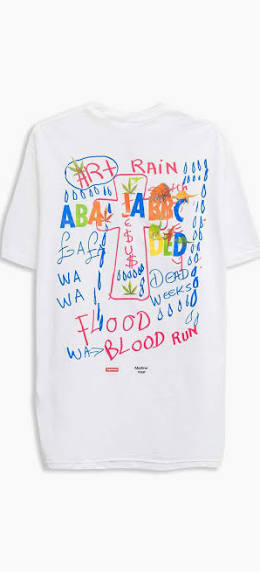 Supreme Martine Rose Lee Scratch Perry Tee White (CJ)