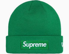Supreme New Era Box Logo Beanie (FW24) Green (CJ)