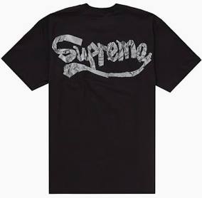 Supreme Tape Tee Black (CJ)