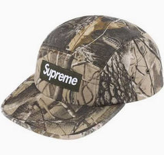 Supreme Washed Chino Twill Camp Cap (SS25) Realtree Hardwoods Camo (CJ)