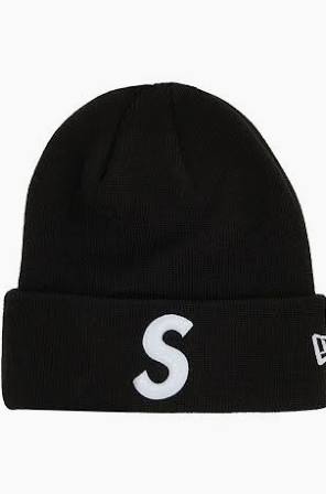 Supreme New Era S Logo Beanie Black (CJ)