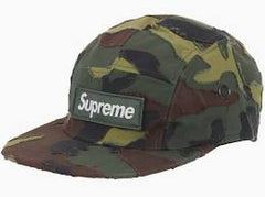 Supreme Layered Camo Camp Cap Woodland Camo (CJ)