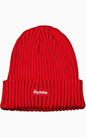 Supreme Overdyed Beanie (SS25) Red (CJ)