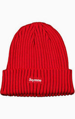 Supreme Overdyed Beanie (SS25) Red (CJ)