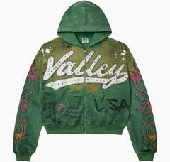 Vale Forever Inferno Zip Up 'Green' (VJ)