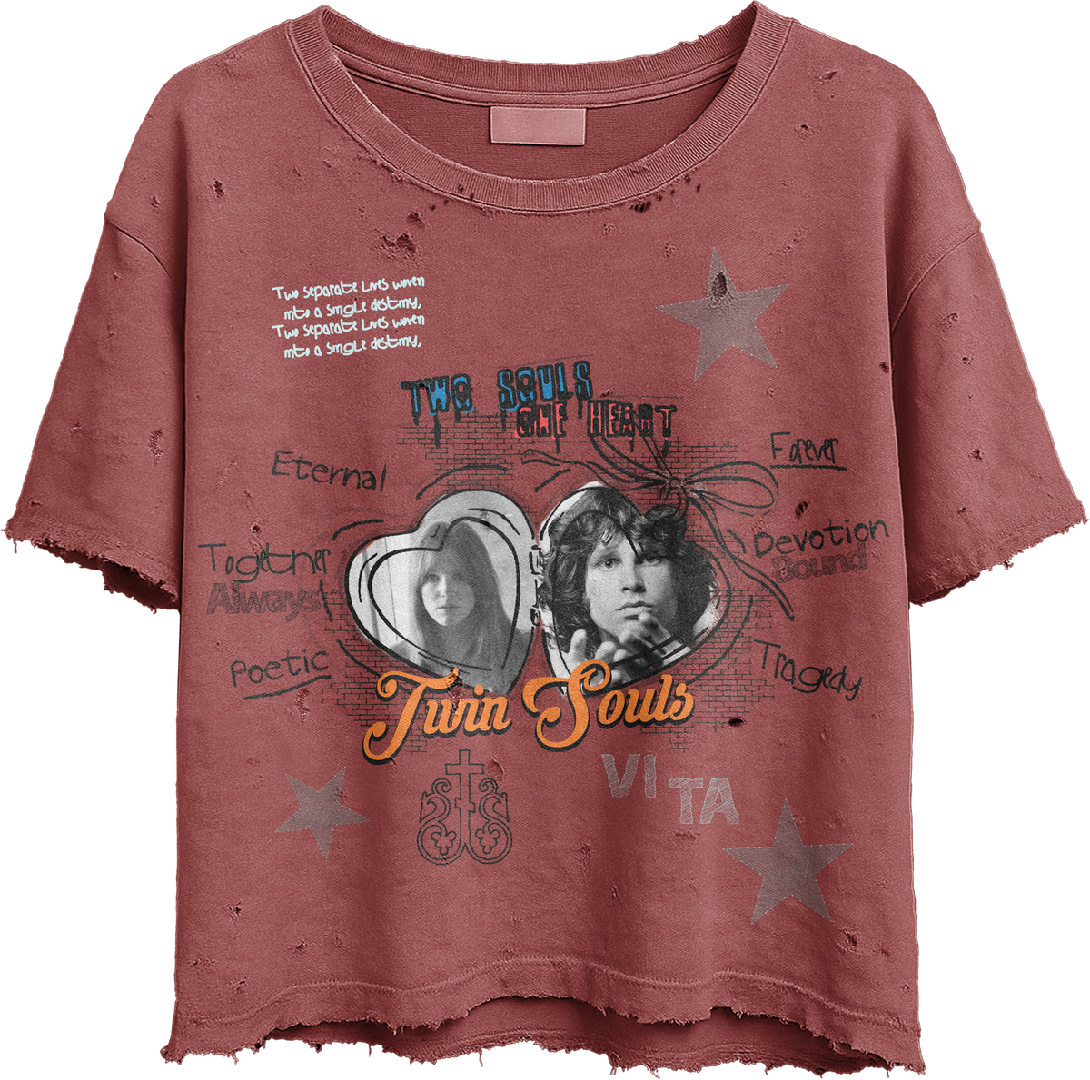 VISION IS THE ART - Twin Souls Tee