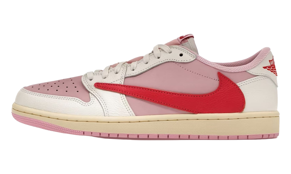 Jordan 1 Retro Low OG SP Travis Scott Sail Tropical Pink
